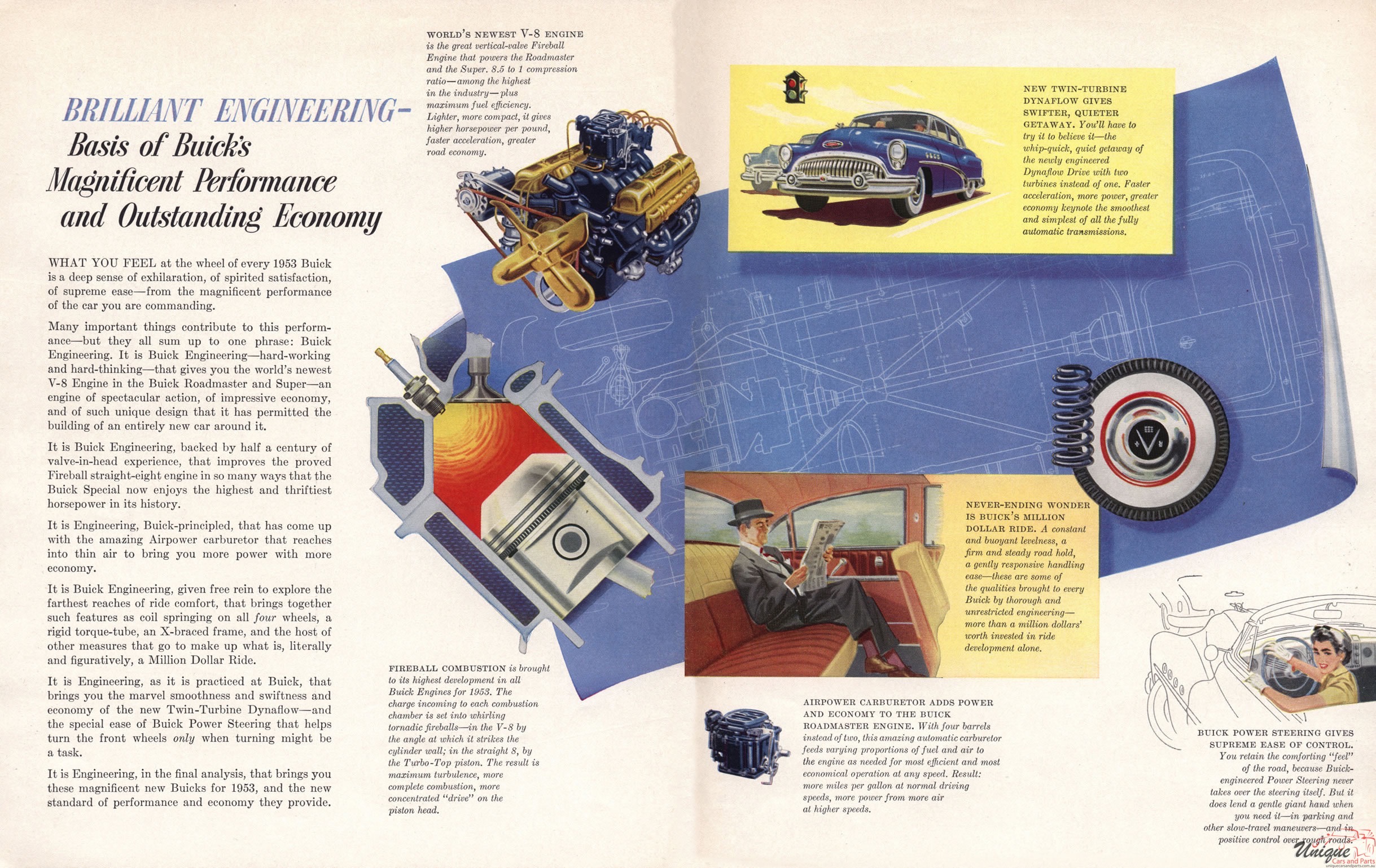 1953 Buick Brochure Page 2